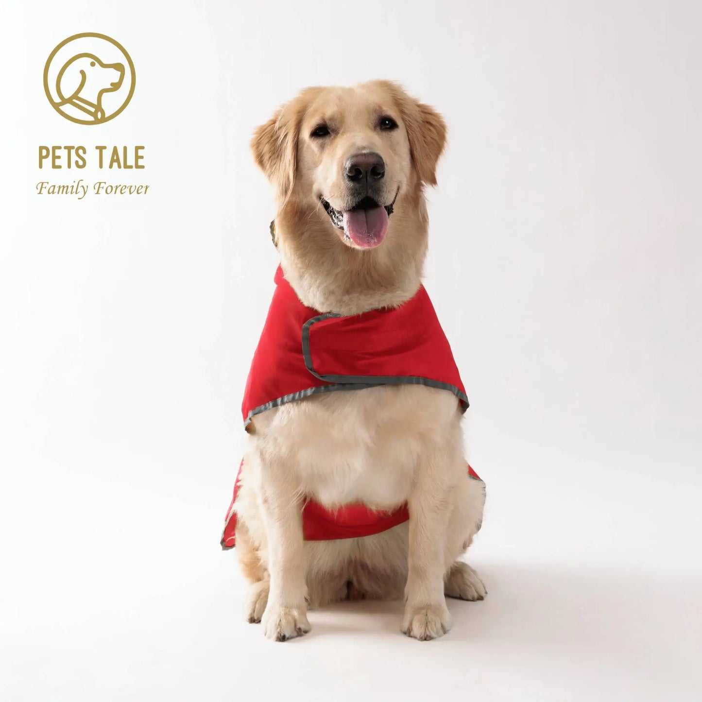 Dog Raincoat Waterproof & Reversible – Lightweight Hooded Jacket with Reflective Safety Trim