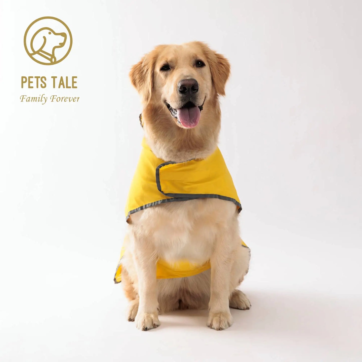 Dog Raincoat Waterproof & Reversible – Lightweight Hooded Jacket with Reflective Safety Trim